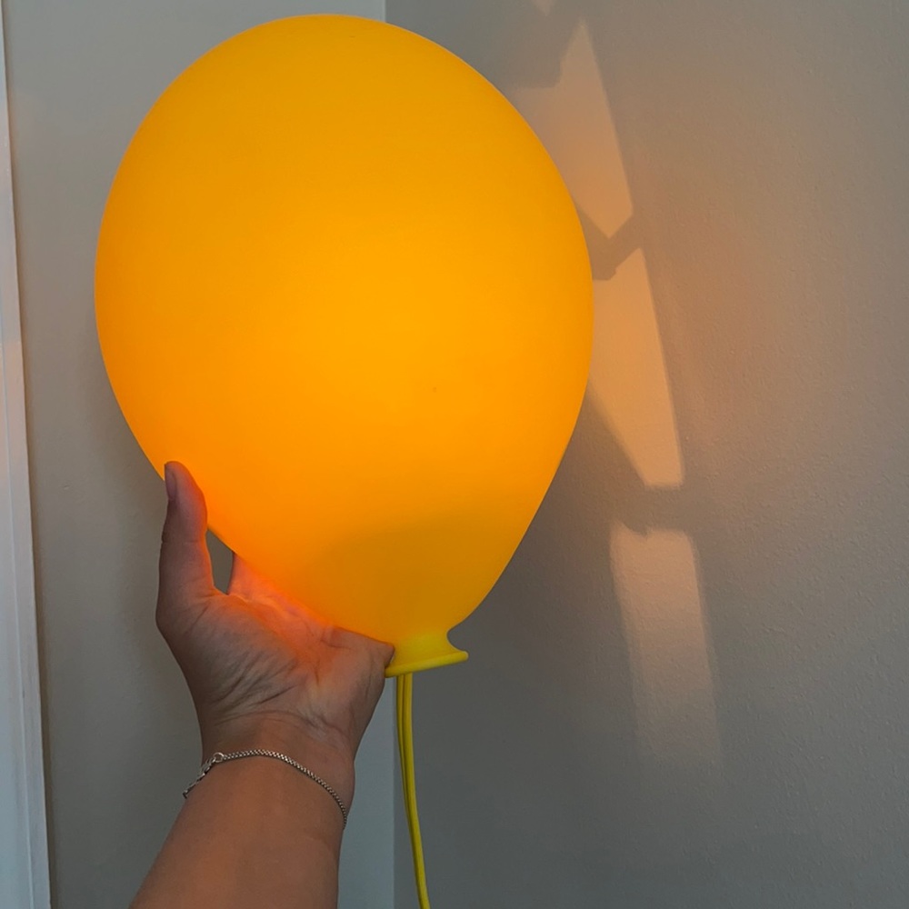 Balloon wall light